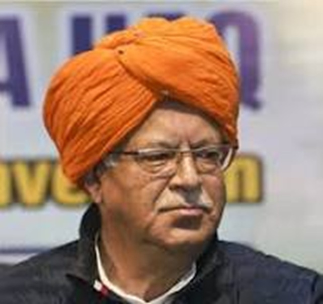 'JKPCC President Tariq Hameed Karra arrested  during protest '